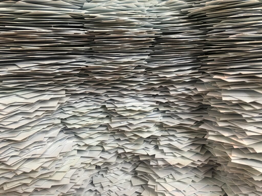 stack of papers